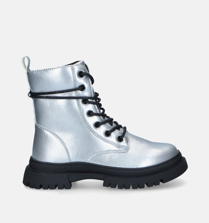 Milo & Mila Zilveren Boots voor meisjes (346916)