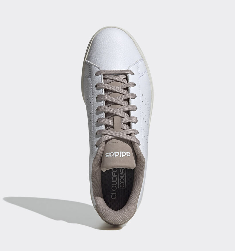 adidas Advantage 2.0 Baskets en Blanc pour garçons, hommes (348957)