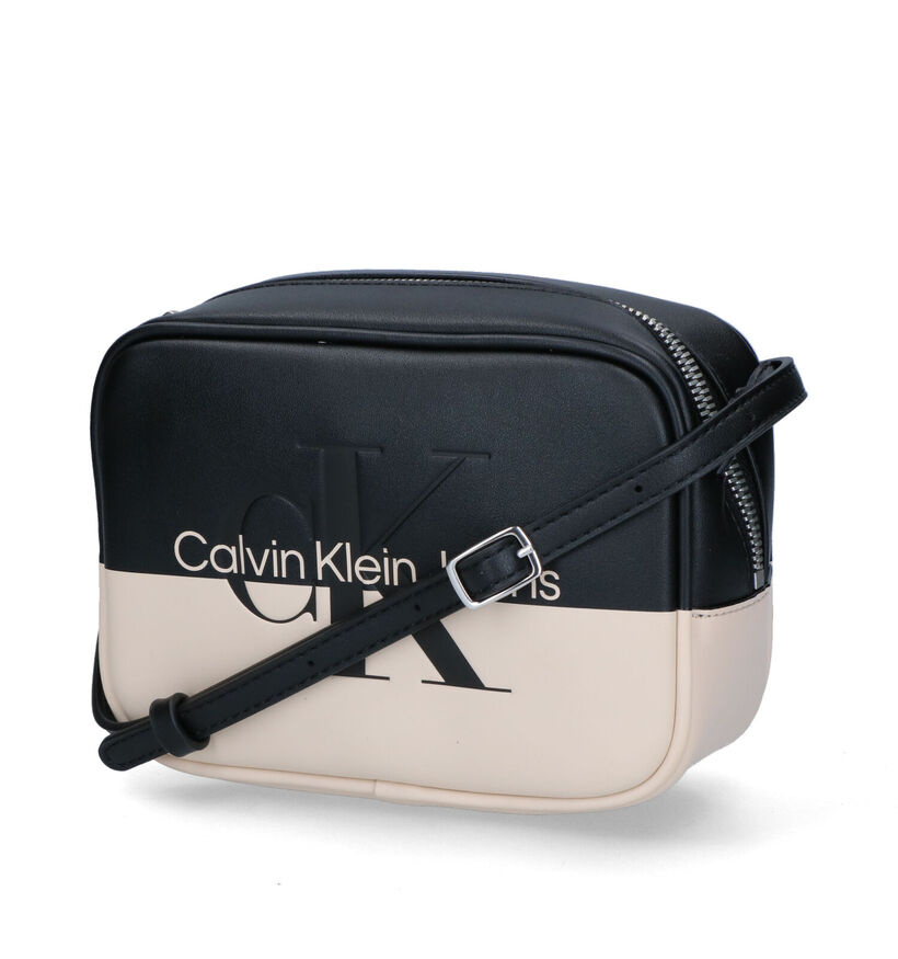 Calvin Klein Accessories Beige Crossbody Tas in kunstleer (311146)