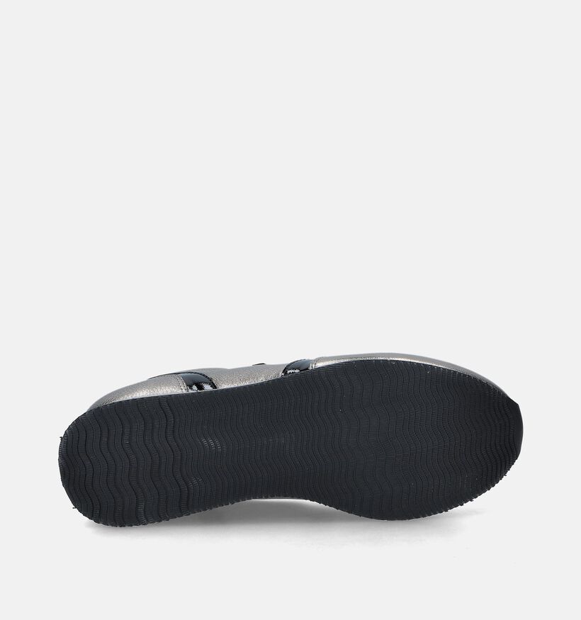 Nathan-Baume Zilveren sneakers met sleehak voor dames (348019)