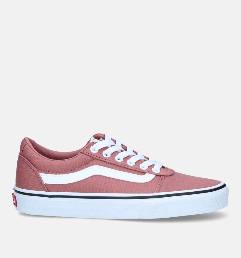 Vans Ward Baskets de skate en Rose pour femmes (327993)