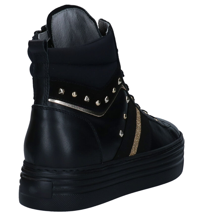 NeroGiardini Baskets montantes en Noir en cuir (296642)