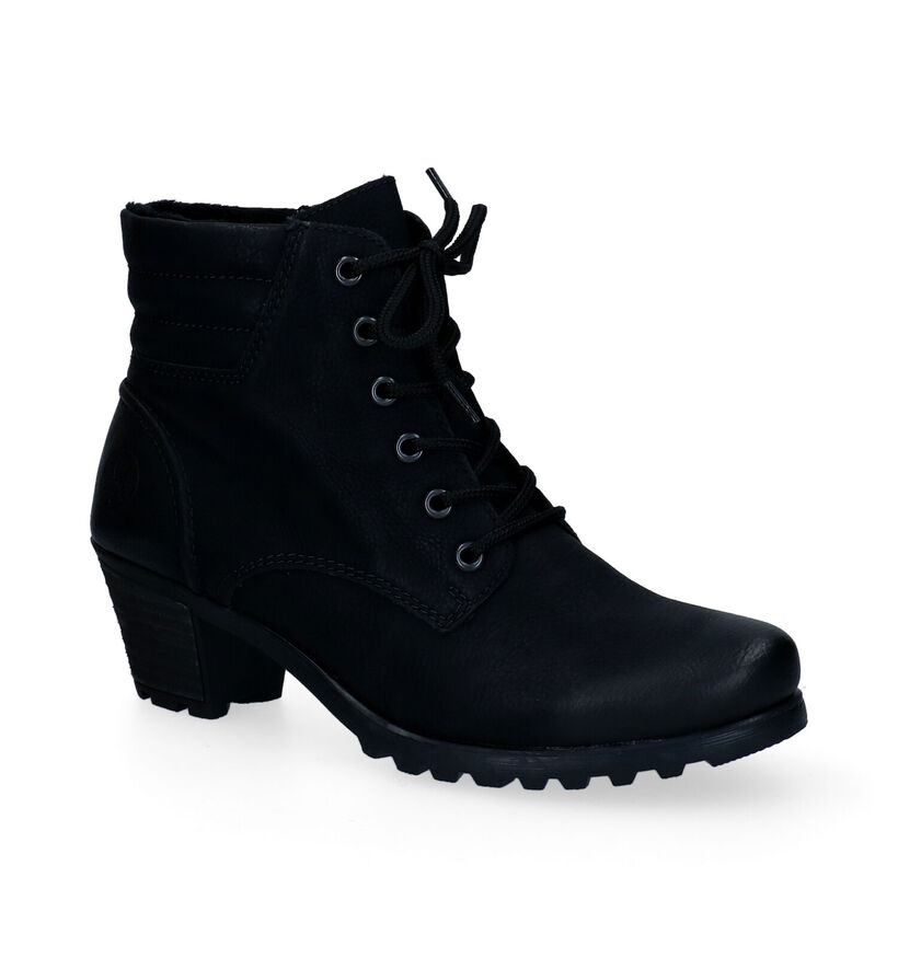 Rieker Bottines avec lacets en Noir pour femmes (328460)