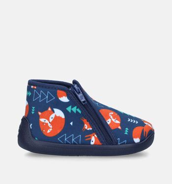 Pantoufles bleu