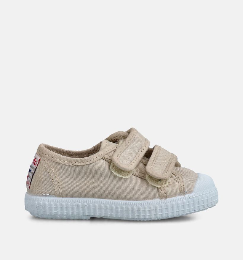 Cienta Baskets en Beige pour filles, gar&ccedil;ons (372299) - pour semelles orthop&eacute;diques