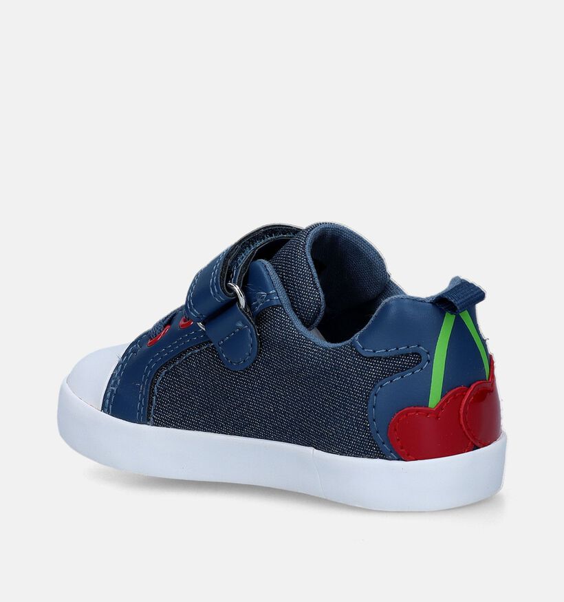 Geox Kilwi Blauwe Sneakers voor meisjes (335786) - geschikt voor steunzolen