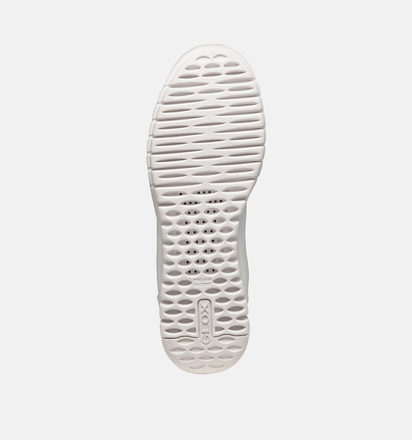 Geox Flextride Plus Baskets casual en Blanc pour femmes (368168) - pour semelles orthop&eacute;diques