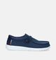 HEYDUDE Wally Sport Mocassins en Bleu pour hommes (336705) - pour semelles orthopédiques