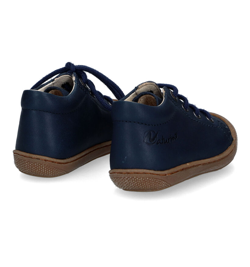 Naturino Cocoon Chaussures pour bébé en Bleu pour garçons (319454) - pour semelles orthopédiques