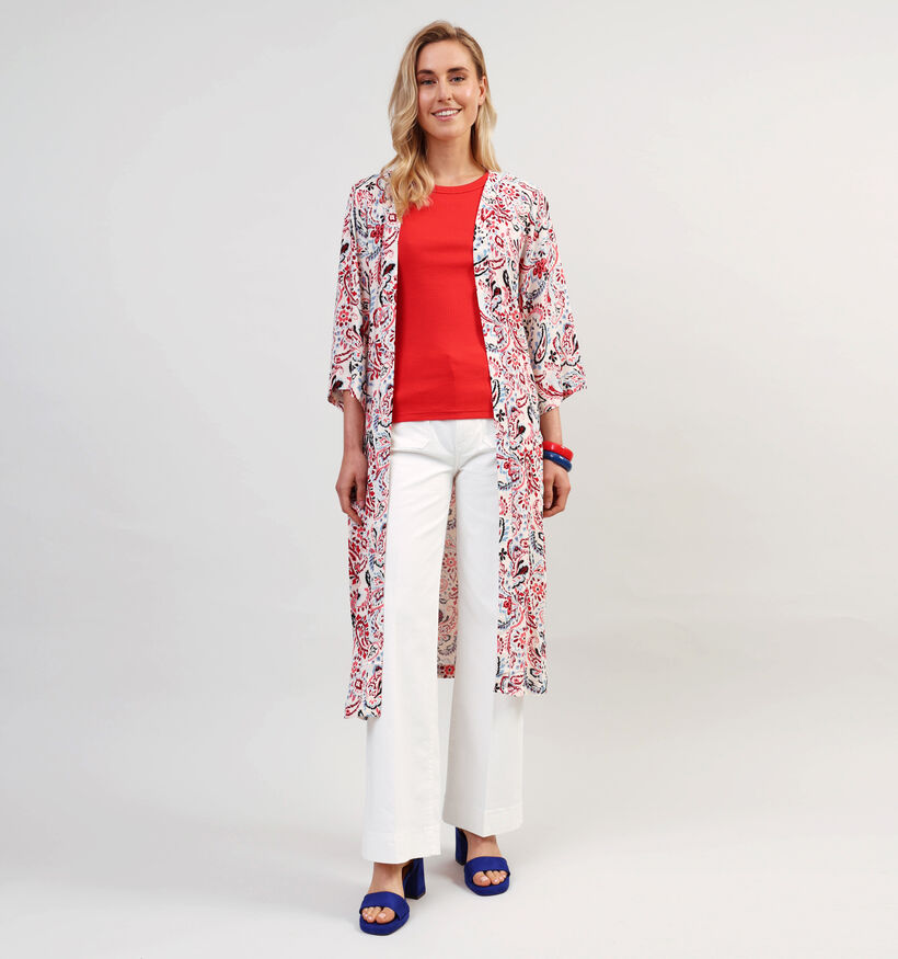 JDY Breeze Life Kimono Robe en Ecru pour femmes (359078)