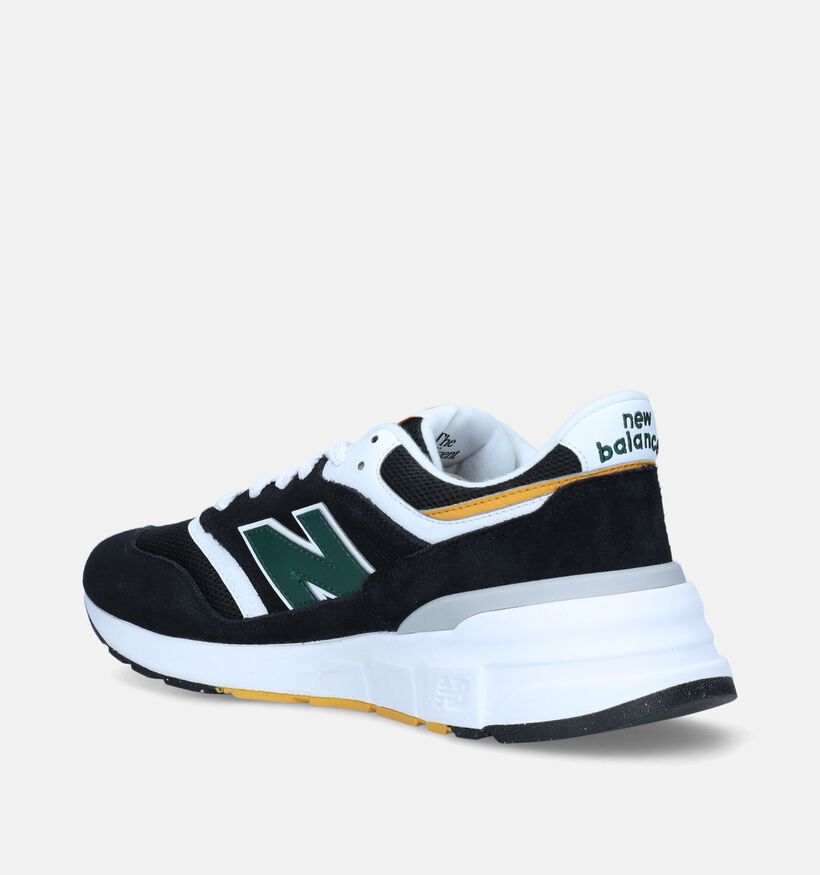 New Balance U 997 Baskets en Noir pour hommes (334293) - pour semelles orthopédiques