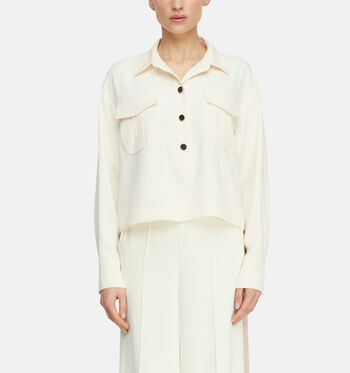 comma Blouses Beige