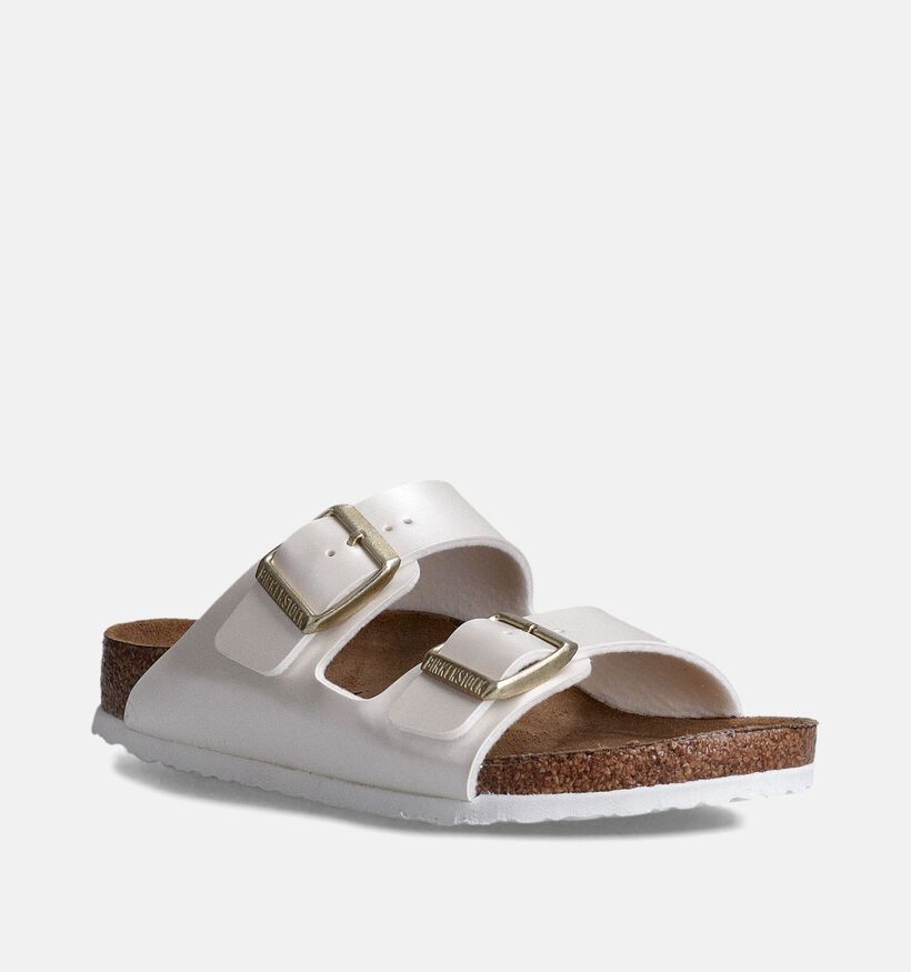 Birkenstock Arizona Witte Slippers voor meisjes (352240)