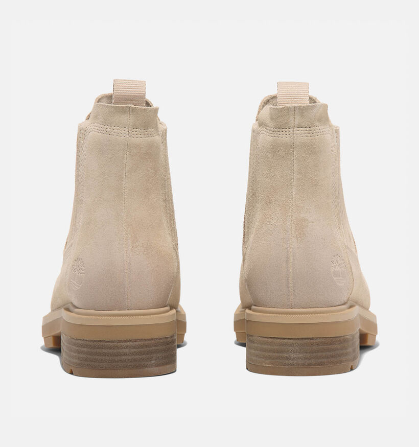 Timberland Brimfield Mid Chelsea boots en Beige pour femmes (346059) - pour semelles orthopédiques