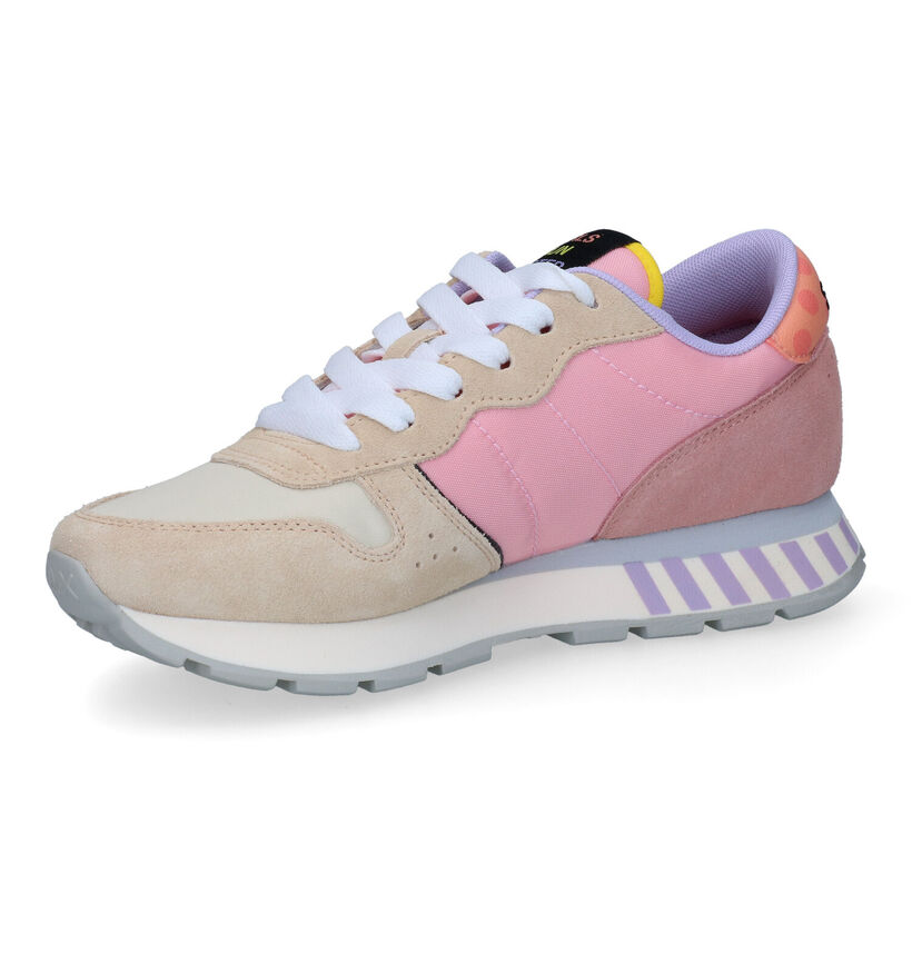 Sun 68 Ally Cany Cane Beige Sneakers voor dames (304685) - geschikt voor steunzolen