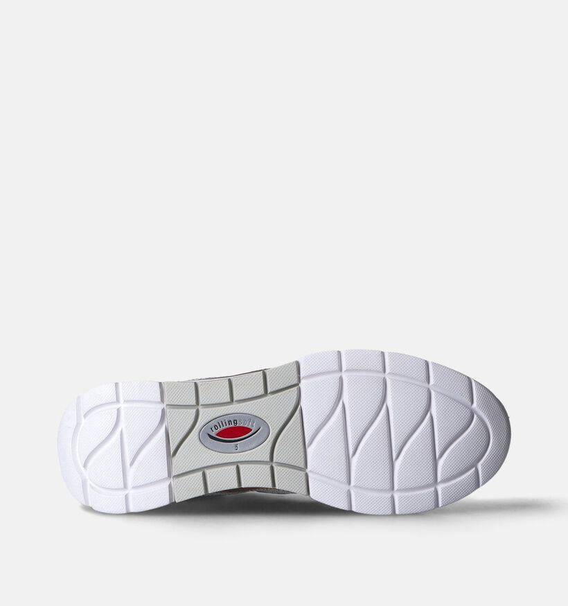 Gabor Rollingsoft Witte Veterschoenen voor dames (352058) - geschikt voor steunzolen