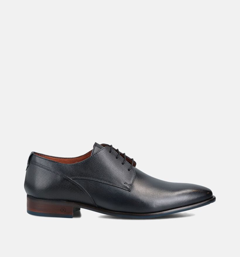 Ambiorix Gabriello Donkerblauwe Veterschoenen voor heren (372868)