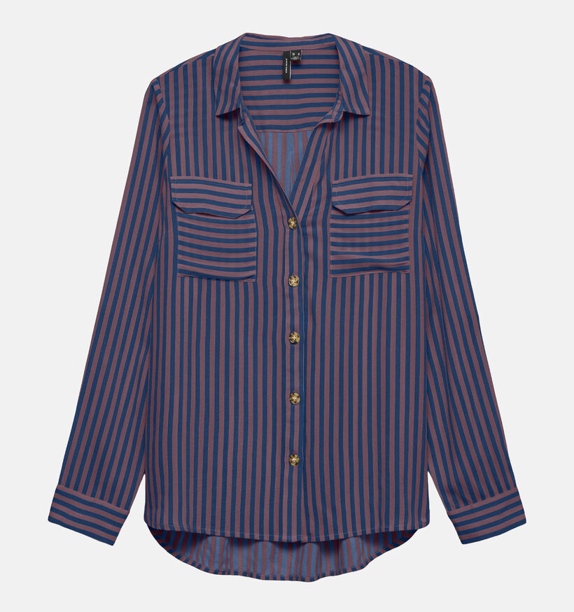 Vero Moda Bumpy Donkerblauwe Hemd voor dames (381311)