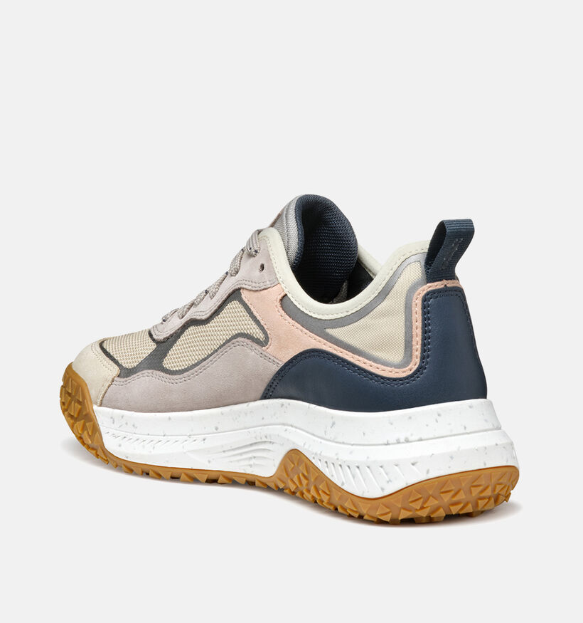 Geox Oliviera Grip Baskets en Gris pour femmes (353789) - pour semelles orthopédiques