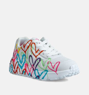 Skechers Uno Low Sneakers Wit