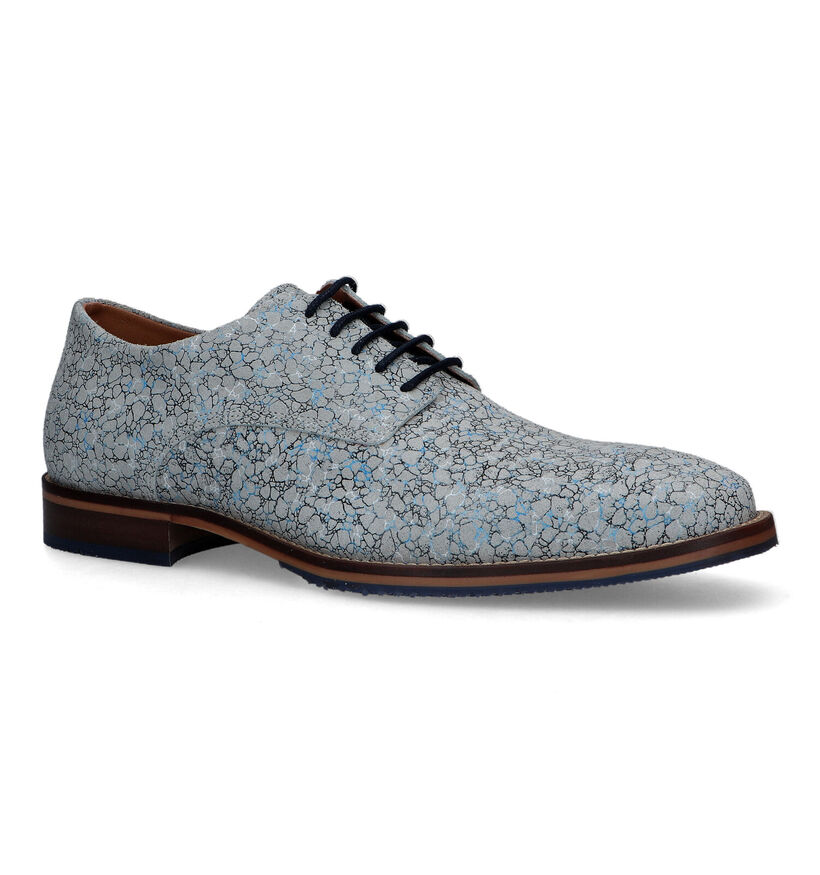 Bullboxer Chaussures classiques en Vert kaki pour hommes (323407) - pour semelles orthopédiques