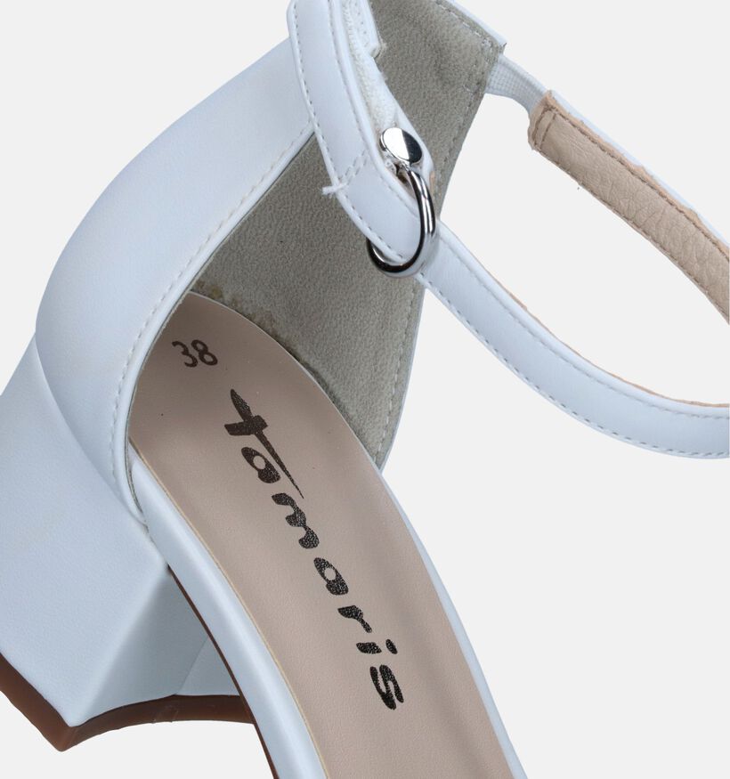 Tamaris Witte Sandalen Met Gesloten Hiel voor dames (338307)