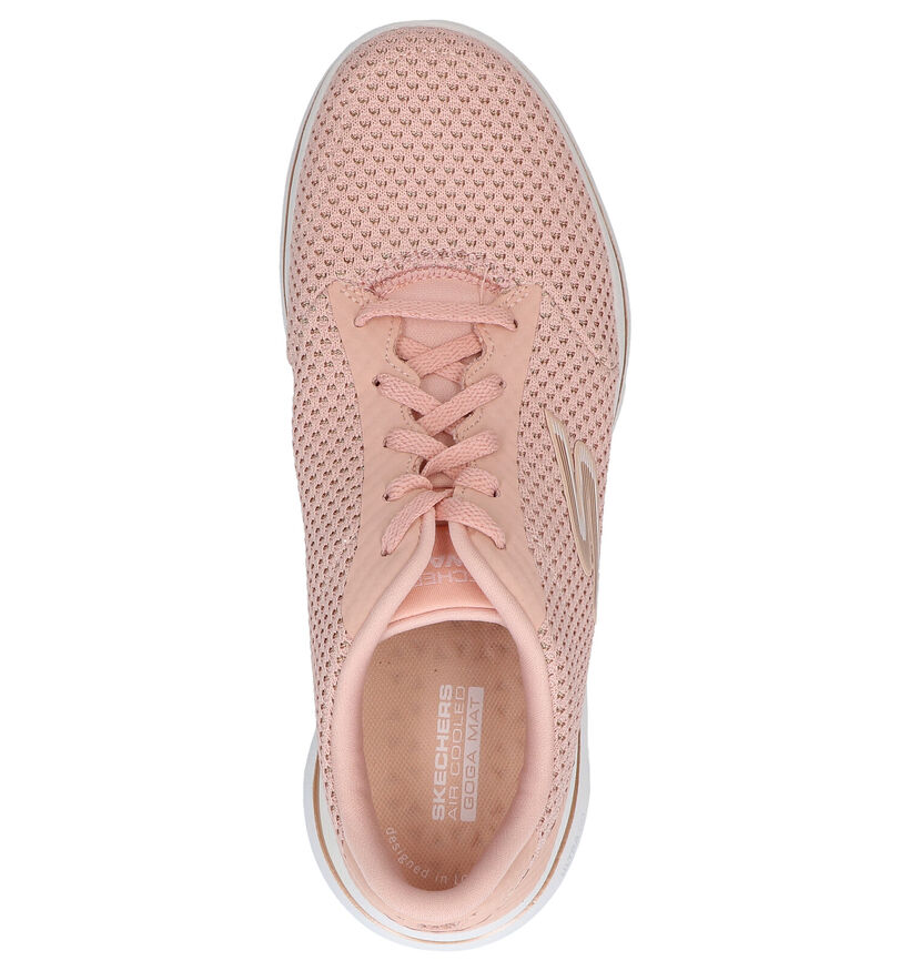 Skechers Roze Sneakers in stof (272729)