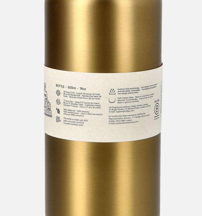 Chilly's Series 3 Gouden Drinkfles 500ml voor heren, dames (383683)
