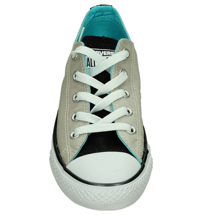 Converse CT All Star Ox Zilveren Sneakers in stof (191279)