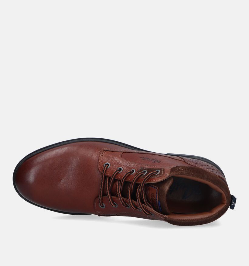 Australian Middelburg Cognac Boots voor heren (346959) - geschikt voor steunzolen