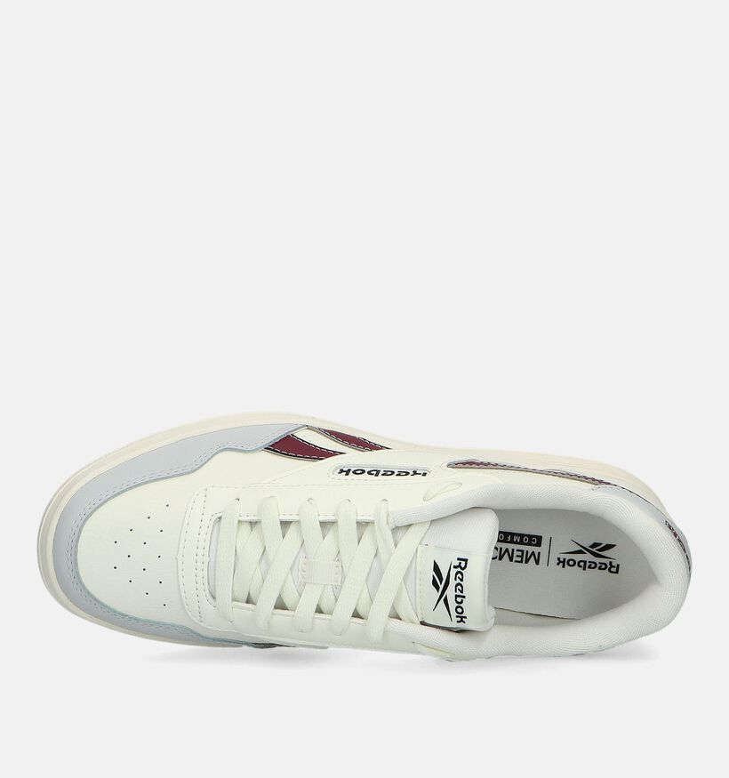 Reebok Court Advance Baskets en Blanc pour hommes (326641) - pour semelles orthopédiques