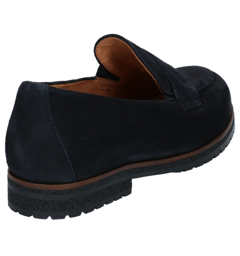 Gabor Easy Walking Loafers en Bleu en daim (283895)