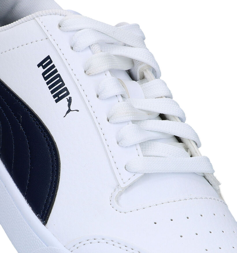 Puma Shuffle Witte Sneakers voor dames (318647) - geschikt voor steunzolen