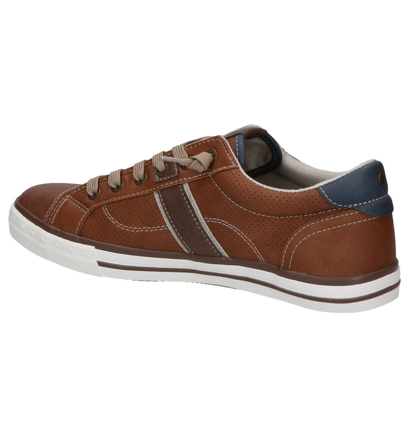 Mustang Slip-ons en Cognac pour hommes (303648)