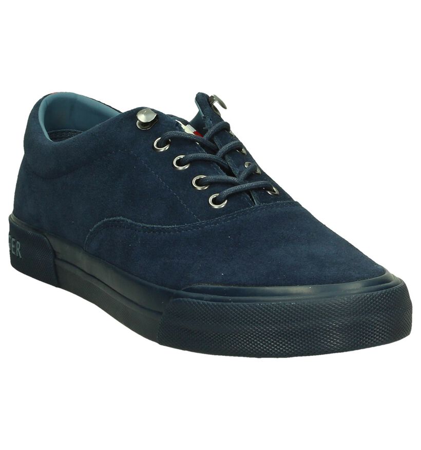 Blauwe Sneakers Tommy Hilfiger Yarmouth in daim (198860)