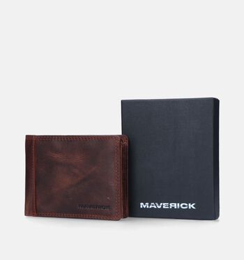 Maverick Portemonnees Bruin