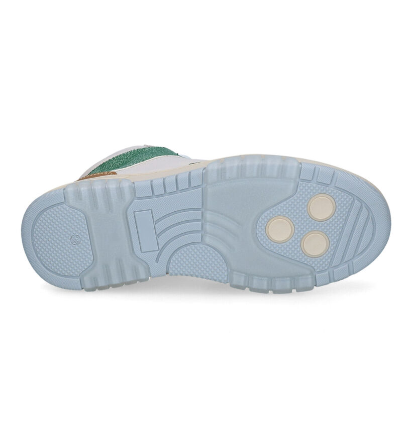 Méliné Ecru Sneakers in leer (316071)