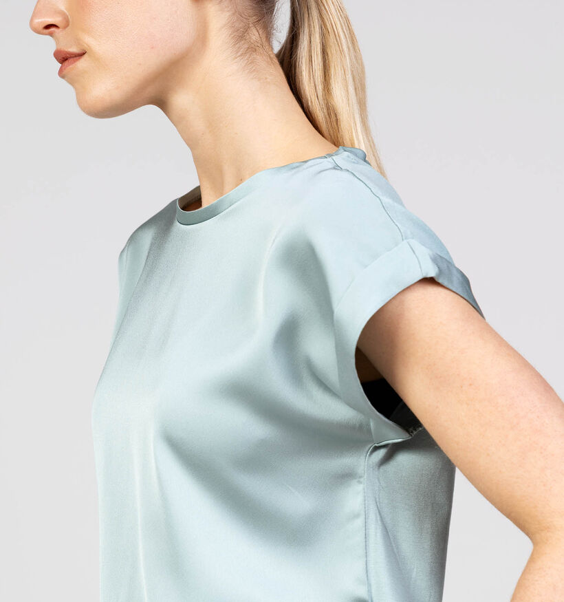 Vila Ellette T-shirt en Vert pour femmes (368064)