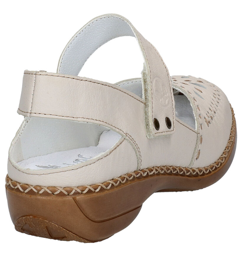 Rieker Beige Instappers voor dames (339070)