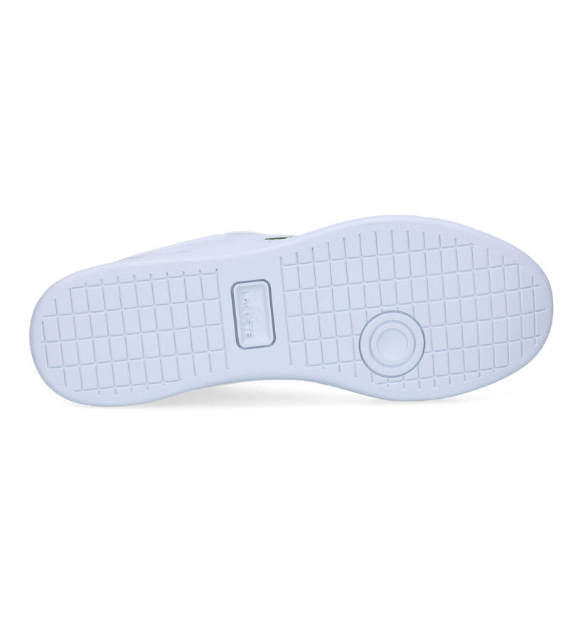 Lacoste Carnaby Pro BL Baskets en Blanc pour hommes (322379) - pour semelles orthopédiques