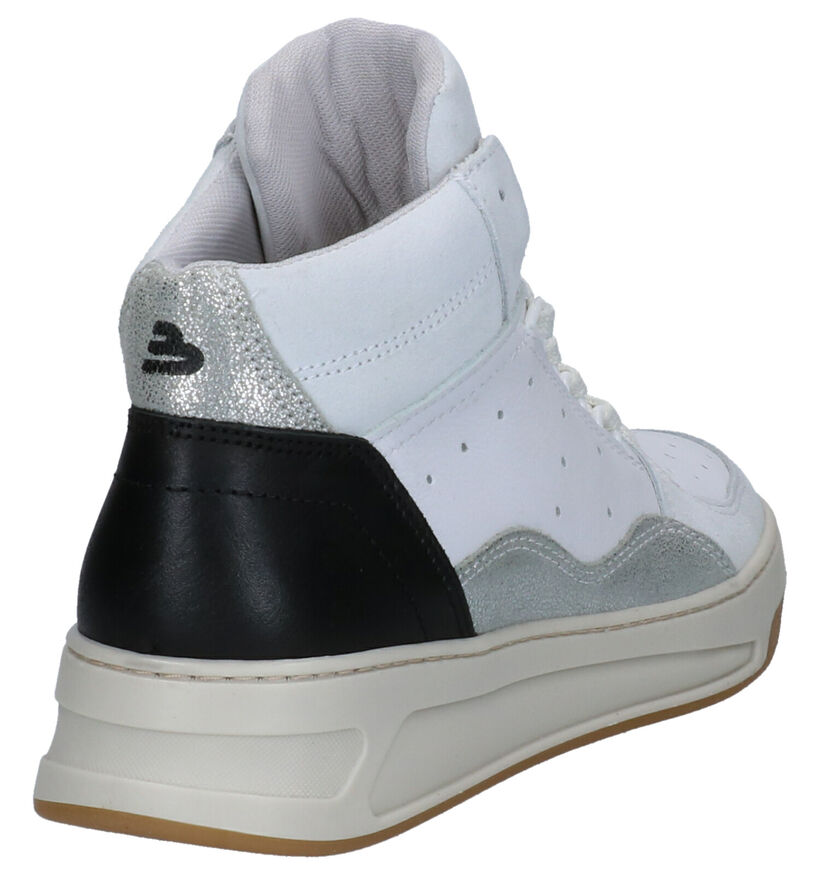 Bullboxer Witte Sneakers in leer (266091)