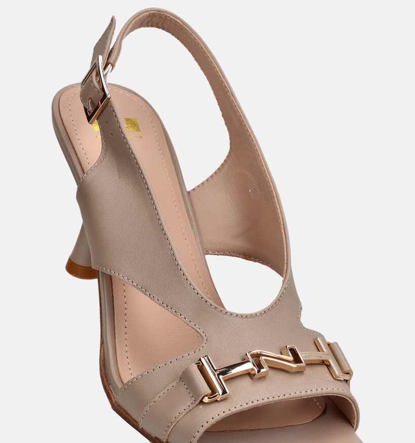 Nathan-Baume Escarpins slingback en Marron pour femmes (372249)