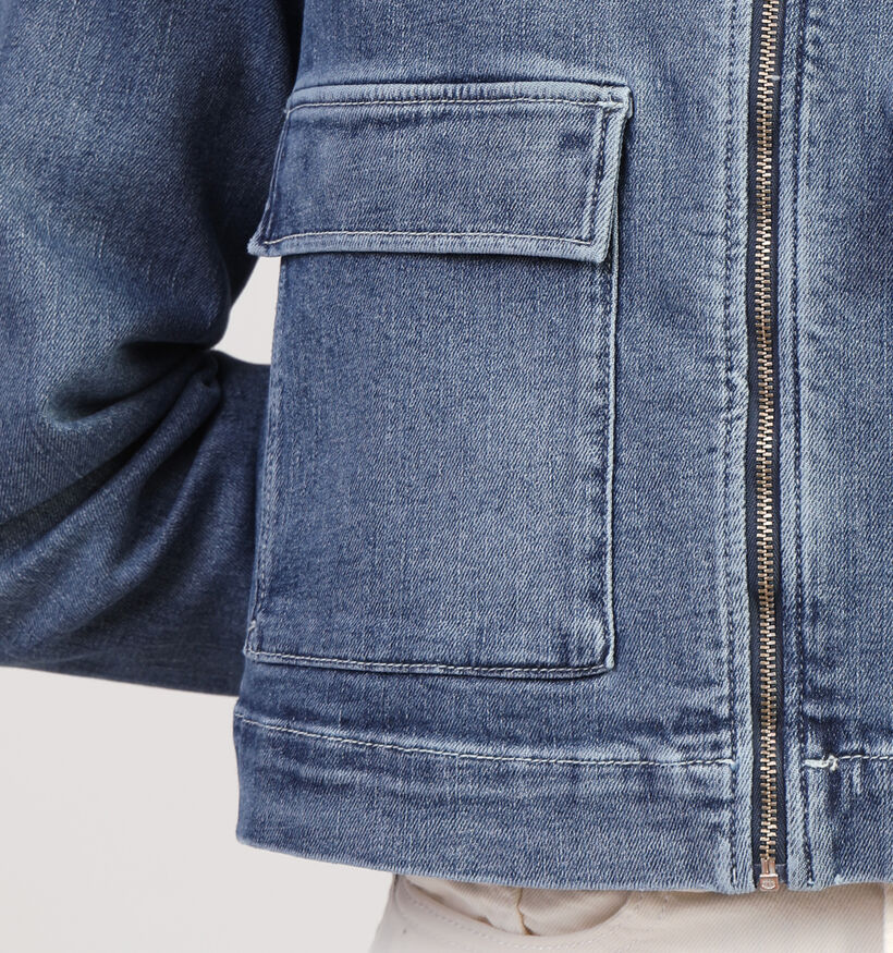 comma casual identity Veste en jeans en Bleu pour femmes (354769)
