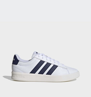 adidas Grand Court Low Sneakers ftwr white/ dark blue/ core white