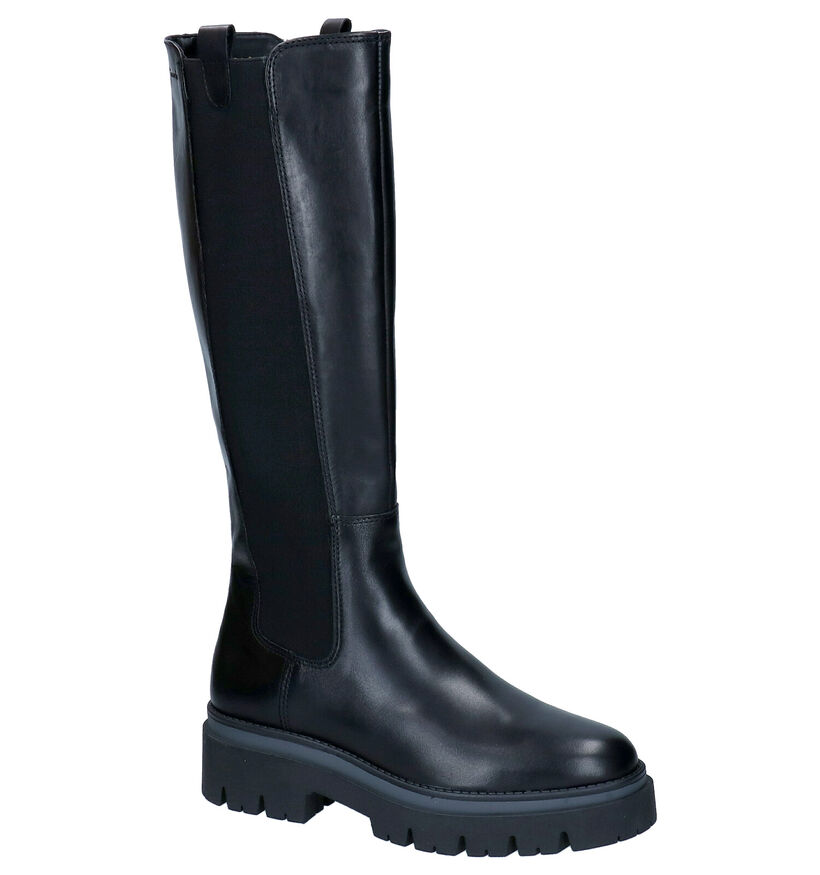 Tamaris Touch It Bottes en Noir en cuir (300107)