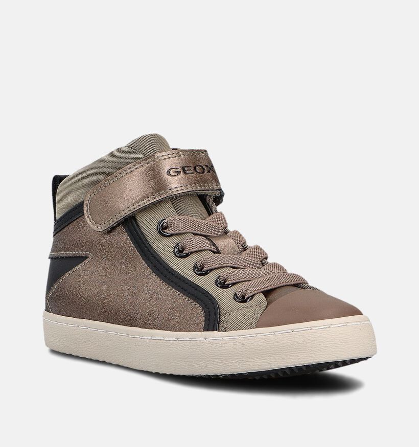 Geox Kalispera Chaussures hautes en Beige pour filles (360384) - pour semelles orthopédiques