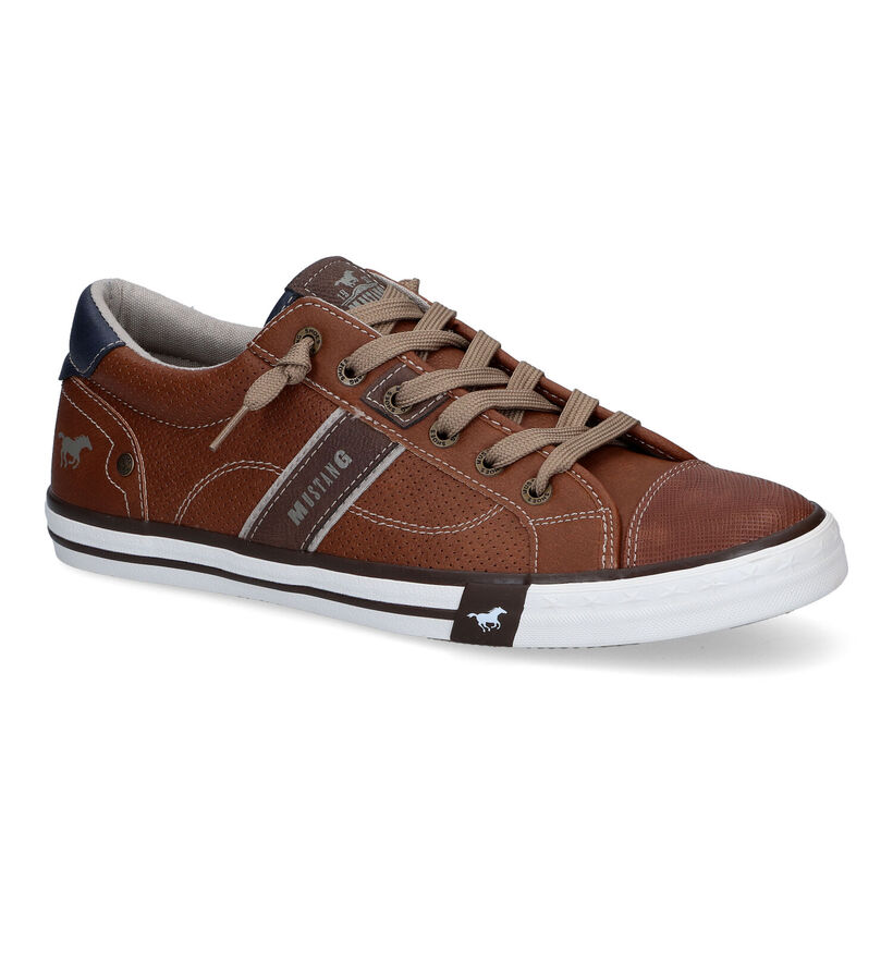 Mustang Slip-ons en Cognac pour hommes (303648)