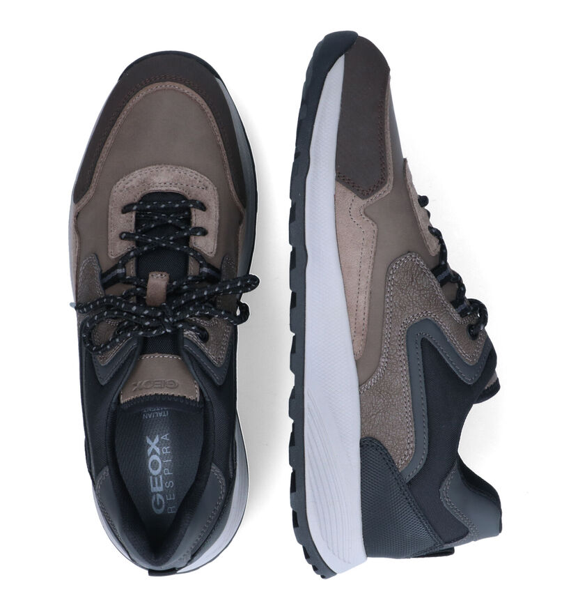 Geox Terrestre Chaussures à lacets en Gris pour hommes (312689) - pour semelles orthopédiques