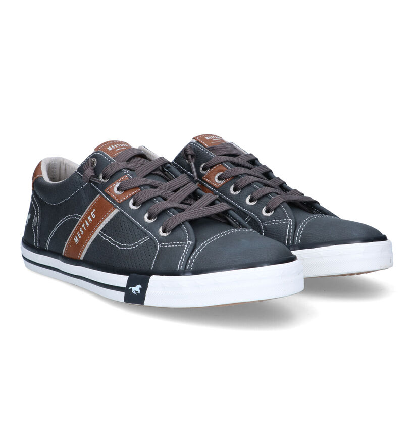 Mustang Chaussures à lacets en Cognac pour hommes (320139)