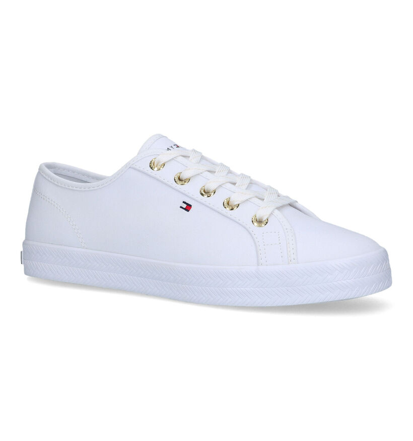 Tommy Hilfiger Essential Witte Sneakers voor dames (320999)